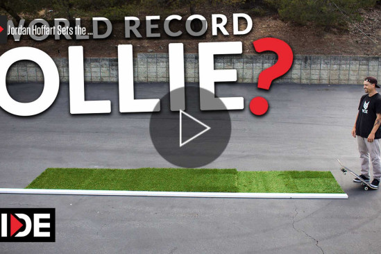 Jordan Hoffart - World Record Ollie
