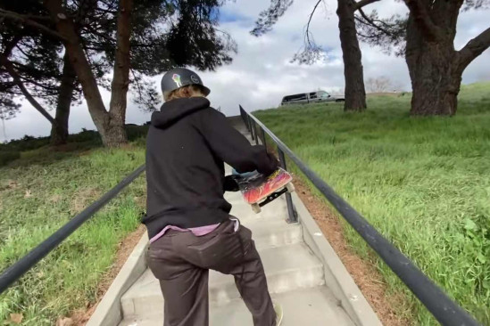 Andy Anderson '30 Stair Rail' - NKA Vids