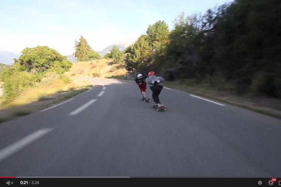 Skateboard the Alps Part 2