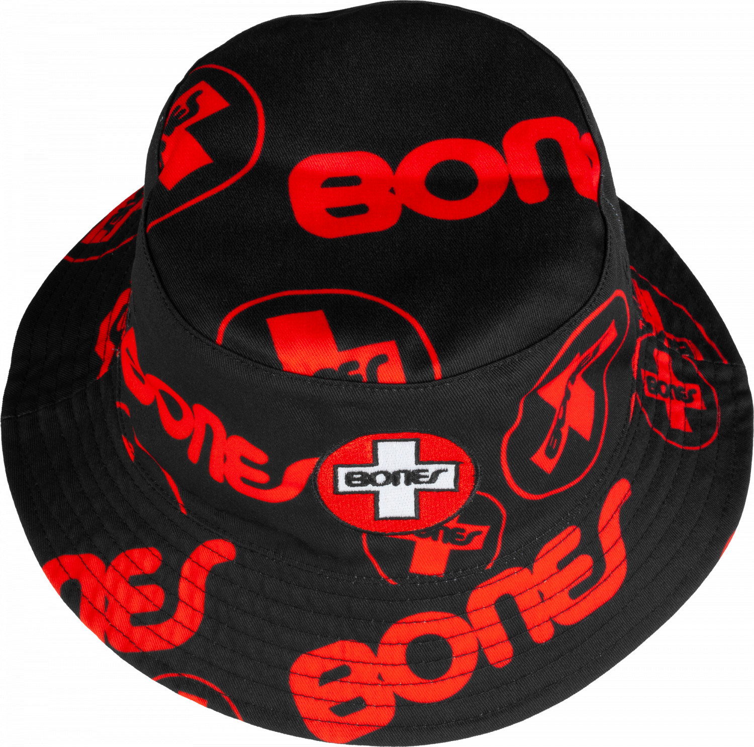 Bones Bearings Bucket Hat Black/Reversible Photo 1 Photo Gallery