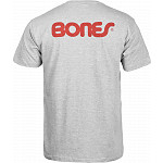 Bones® Bearings Swiss Text T-shirt - Gray