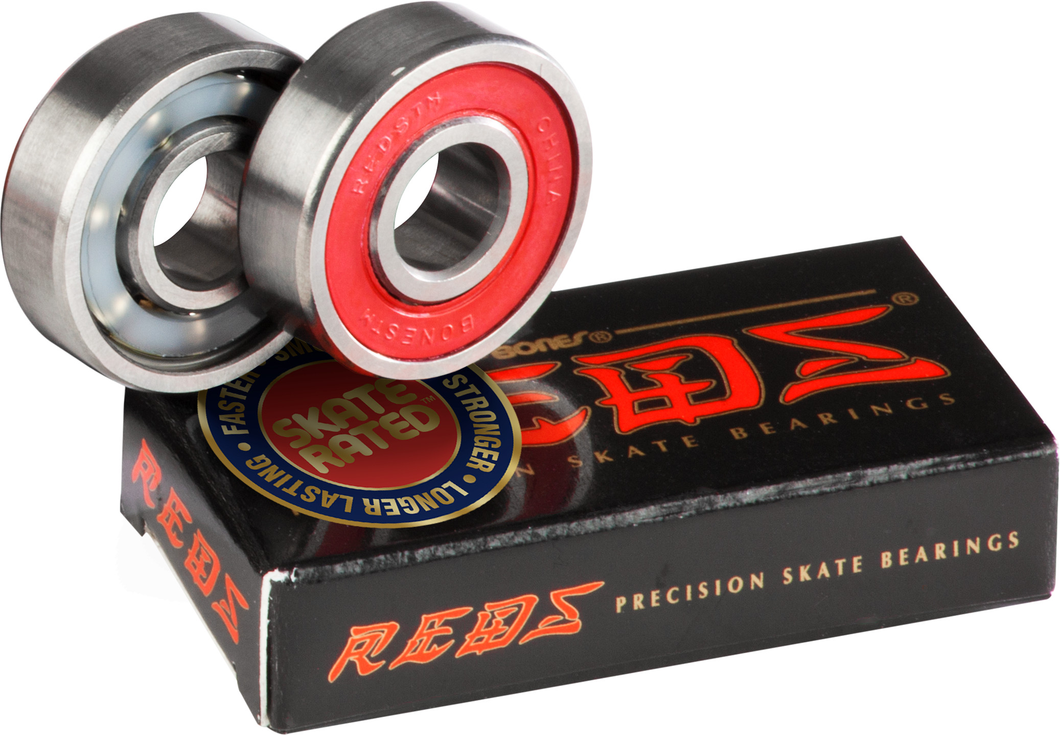 Bones® REDS® Skateboard Bearings 2 pack - Bones Bearings