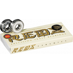 Bones® Ceramic REDS® Skateboard Bearings 8 pack