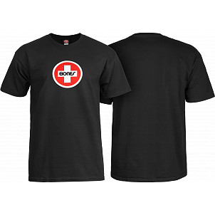 Bones® Bearings Swiss Circle T-Shirt - Black