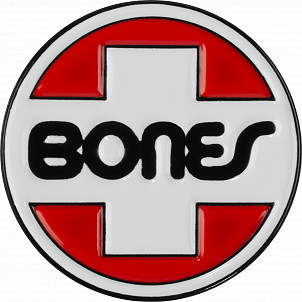 Bones Bearings Lapel Pin OG Swiss Circle