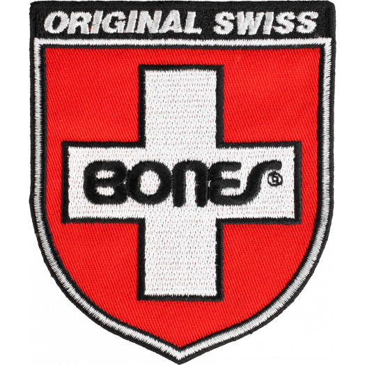 Bones Bearings Swiss Shield Patch Single
