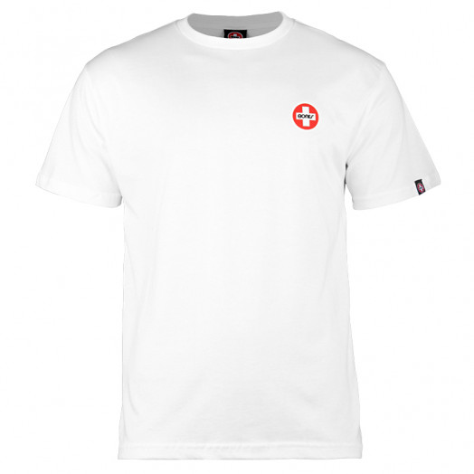 Bones® Bearings Small Swiss Logo T-Shirt - White