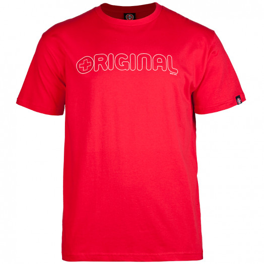 Bones® Bearings Original Swiss T-shirt - Red