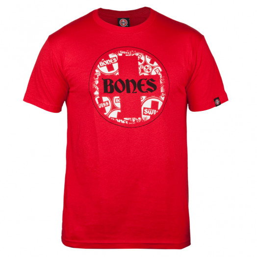 Bones® Bearings Swiss Multi Circle T-shirt - Red