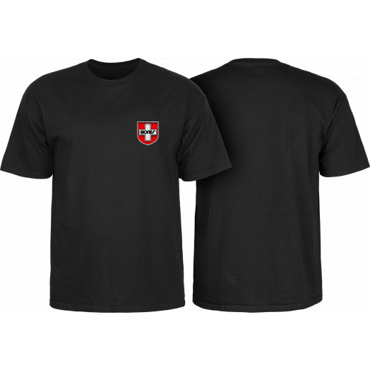 Bones Bearings Swiss Shield T-Shirt Black