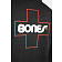 Bones Bearings Swiss Outline Sweatshirt Zip Charcoal