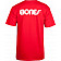 Bones® Bearings Swiss Text T-Shirt - Red