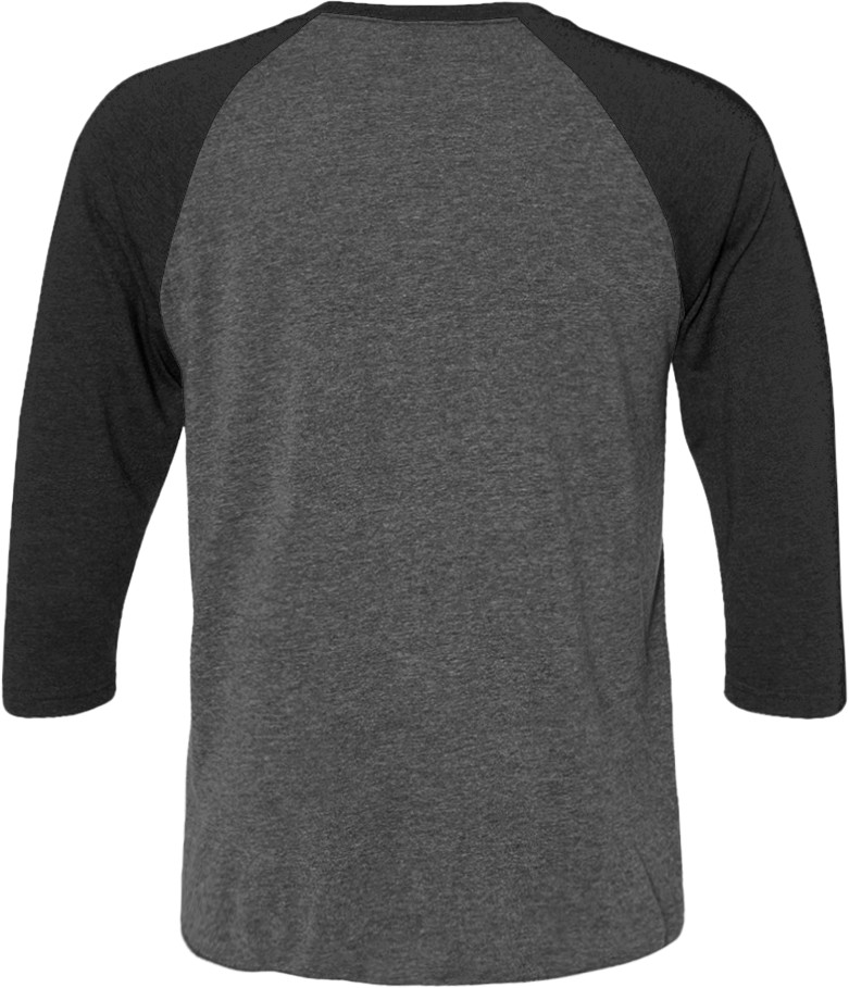 Bones Bearings Swiss Small Logo Raglan Shirt Gray/Black Photo #1 ...