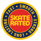 Skate Rated Sticker
